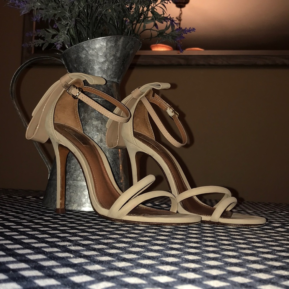 Schutz Bow Back strappy heel